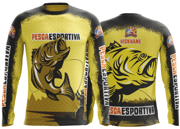 camisa de pesca com proteção uv