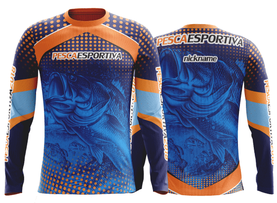 camisa de pesca com proteção uv