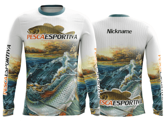 camisa de pesca  uv