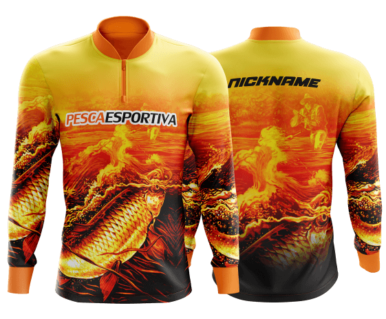 camisa de pesca  masculina