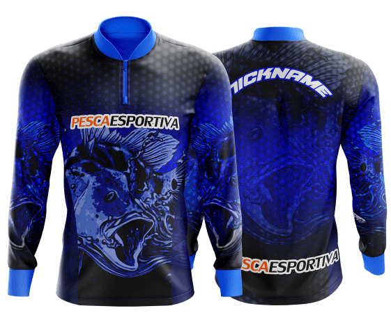 camisa de pesca camuflada