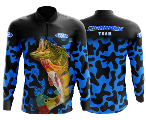 camisa de pesca personalizada