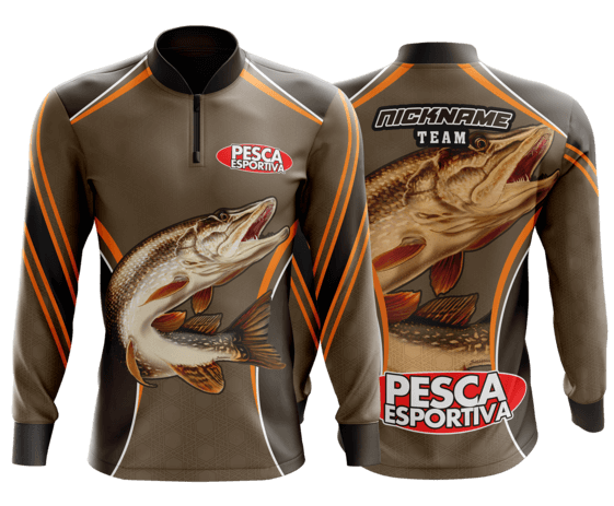 camisa de pesca personalizada