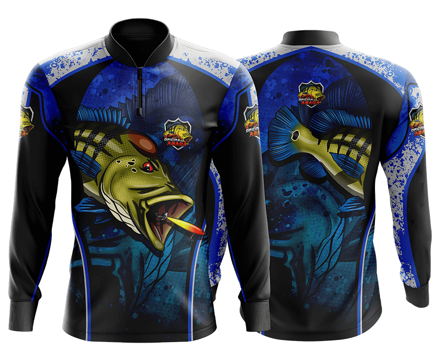 camisa de pesca infantil