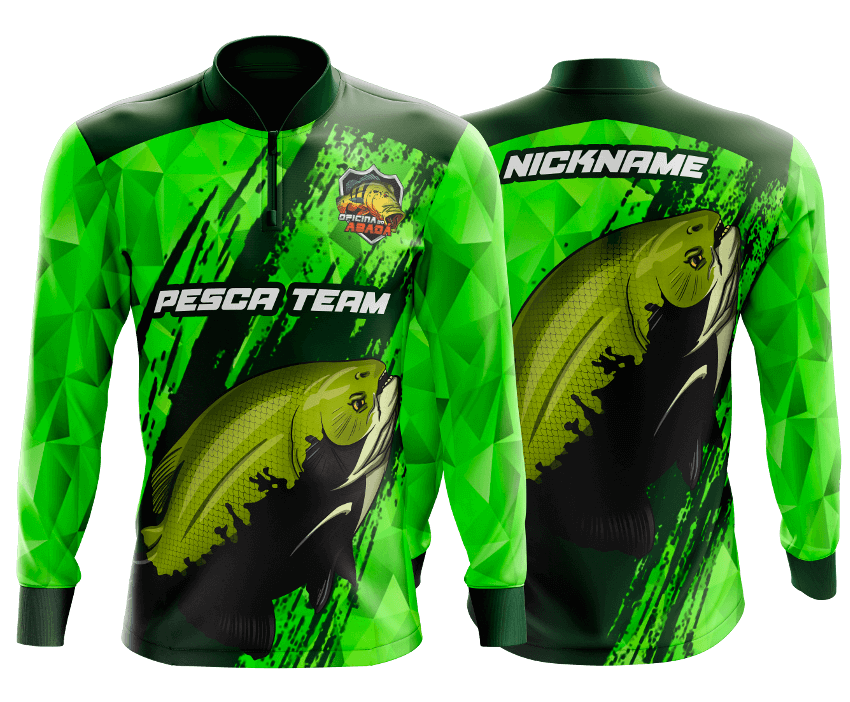 camisa de pesca traira