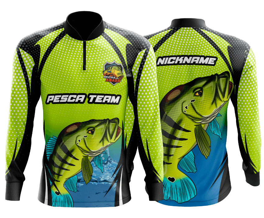 camisa de pesca traira